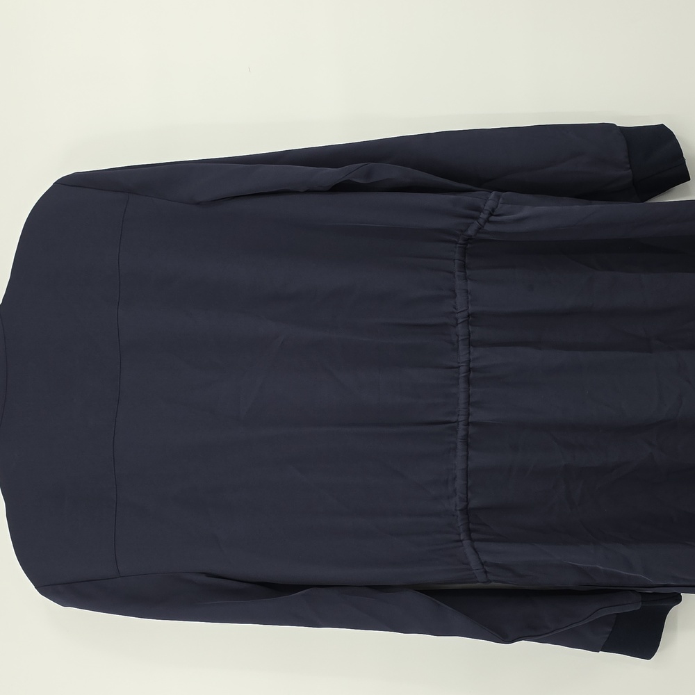 Theory Silk Midnight Blue Button-Up Dress Womens Size S - Picture 5 of 8